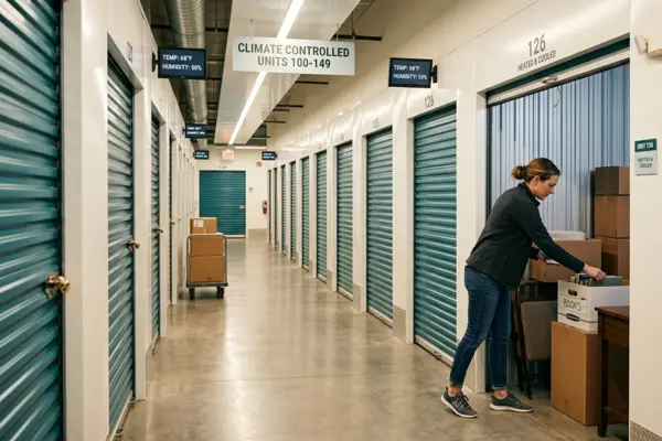 climate-controlled storage